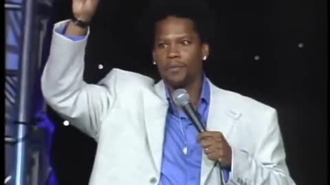 Throwback of DL Hughley in Atlanta in 2000