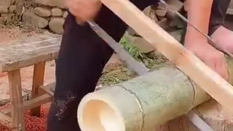 How To Make Machine Gun From Bamboo | #shorts