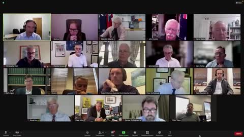Dr Peter McCullough on zoom with doctors and politicians
