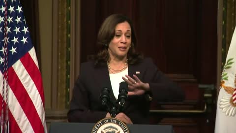 Kamala Harris Bursts Out Laughing While Talking About Droughts