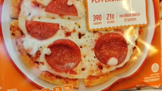 Eating Lean Cuisine Pepperoni Cheese Pizza, Dbn, MI, 10/4/23