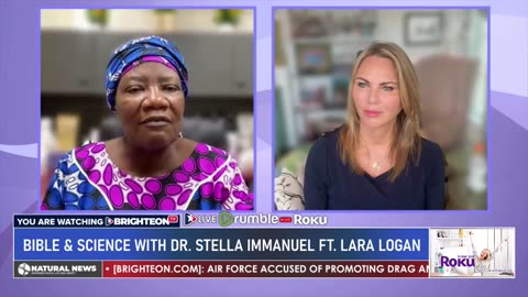 The Dr Stella Immanuel Show with Guest Lara Logan