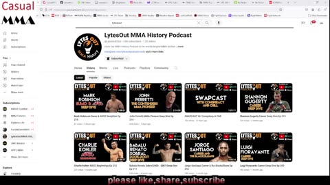 LytesOut MMA History Podcast