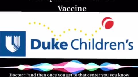 @DukeU refuses lifesaving kidney transplant to dying child w/o COVID-19 vaccine
