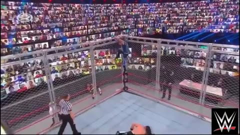 Seth Rollins vs. Dominik Mysterio - Steel Cage Match #wwe