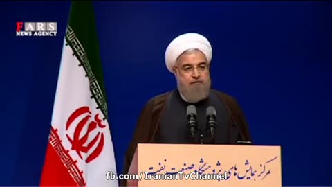 Rouhani and Khamenei Speech