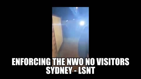 Martial Law sydney no visitor allowed at your home police will come