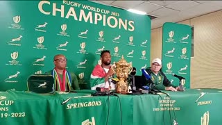 Springbok Captain, Siya Kolisi's message to supporters