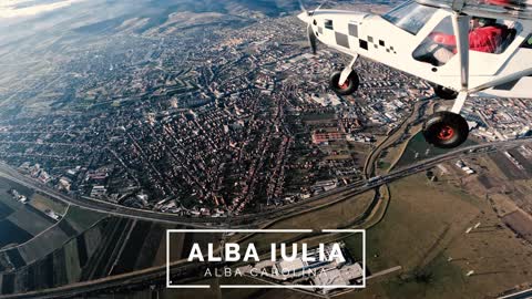 Alba Iulia seen from above