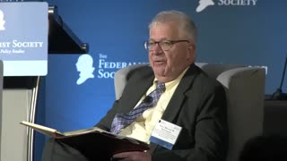 Federalist Society "Insurrection & 14A": Older Law Prof SMACKS DOWN Chicago Scumbag Lawyer