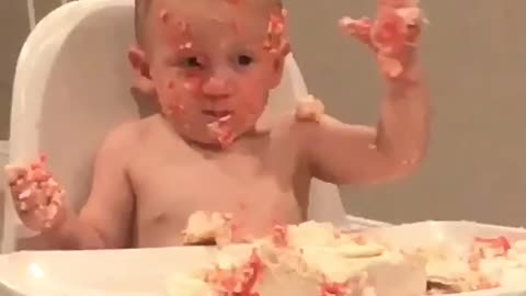 Cooper Crushes the Cake