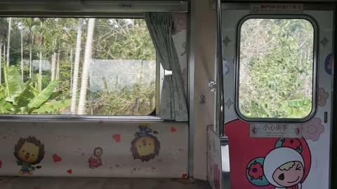in taiwan.in train