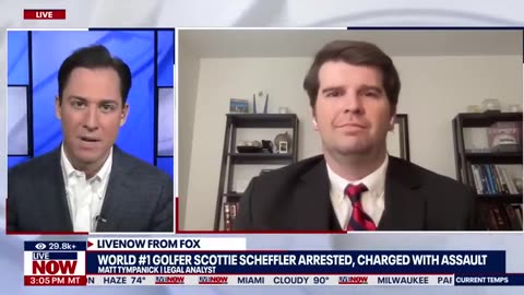 WATCH_ Scottie Scheffler comments on arrest _ LiveNOW from FOX