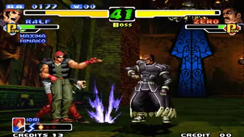 Tips vs Bosses Ralf vs Zero KOF 2000