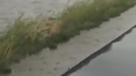 Flash flooding route on I-80 in Ottawa IL