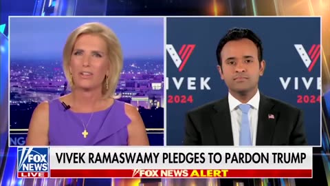Politricks - Vivek Ramaswamy on Fox News' Ingraham Angle with Trump Indictment & FOIA Request