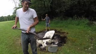 Making quicklime from limestone