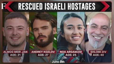 4 Israeli Hostages Rescued - BUT Why Was The Viral Oct 7th Hostage Clip Full Of Clouds In The Sky??
