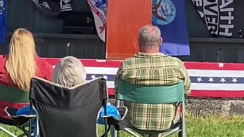 David speaks in La Grange, Kentucky.