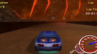 Hot Wheels Ultimate Racing - Burning Wheels Series Race 1 Gameplay(PPSSPP HD)