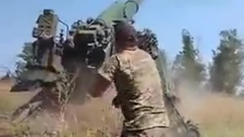🔥 Ukraine Russia War | 43rd Artillery Brigade Fires 2S7 Pion in Zaporizhzhia Sector | RCF