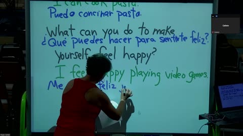 English Class 7/23/2024 Can and Could Puedo y podría