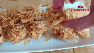 Crispy Thread Chicken Recipe I Thread Chicken recipe I Easy Chicken Starter I Easy Iftar Snack