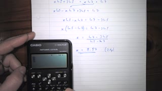 Logarithms 03 - Solving Equations with Logarithms