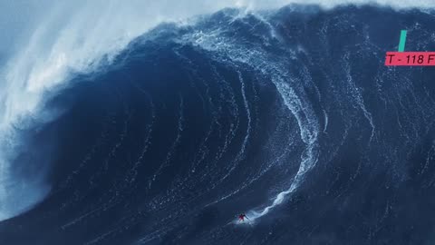 THE LARGEST WAVES EVER FILMED (TSUNAMI, STORMS, SURF, TYPHONES)