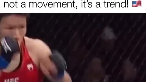 Massive FJB chants erupt at UFC events this weekend.it's not movement.it's a trends.