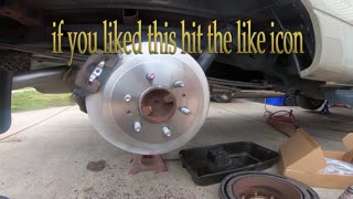 HOW TO DO REAR BRAKES ON A FORD f150