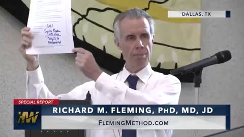 Dr. Richard M. Fleming speaks out about the Covid shot