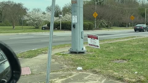 Husband's Tiny Yard Sale Sign Fails to Attract Customers