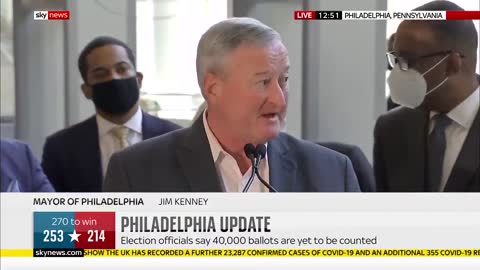 In Middle of Vote Count, Philly's Mayor Viciously Attacks Trump