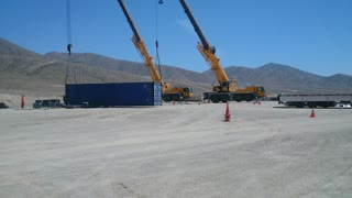 Crane Work - Plant Field Assembly South America 3 of 5