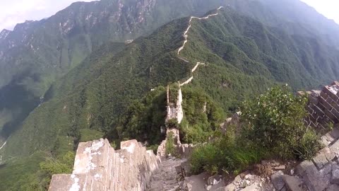 Climbing the Great Wall of China is No Joke!