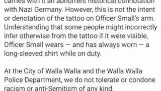 Civil rights group to sue police over police officer’s tattoo for Marine who died in battle