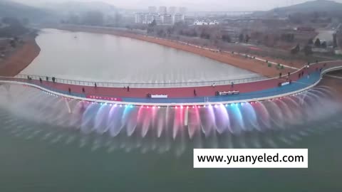 Manufacturer of bridge landscape fountain light in china with best price