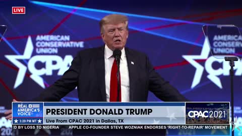"We're not going to take it anymore." - President Donald Trump speaks on rising crime rates