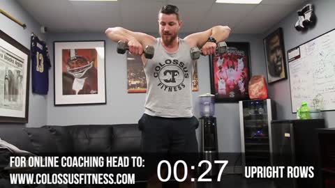 Intense 9 Minute At Home Shoulder Workout