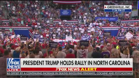 Trump calls the Mueller investigation bulls*it at North Carolina rally