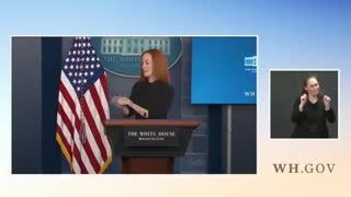 Jen Psaki Bribes Reporters With Snacks at Press Briefing