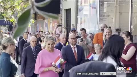 Dutch Queen Begins 3-Day US Tour in San Francisco