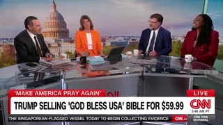 USA: CNN is not happy about Trump selling Bibles!