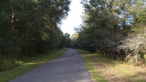 Bike Riding the paved Dunnellon Florida Bike Trail, what an amazing place!