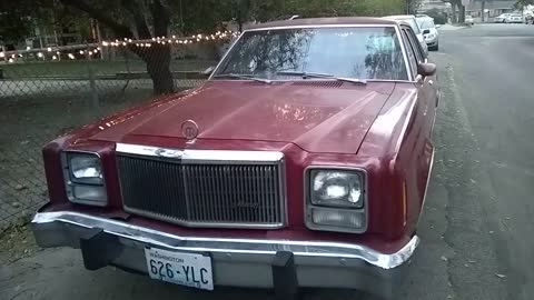 1978 Mercury Monarch after tune up