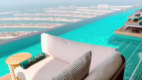 The world's highest 360 degree infinity pool has 4 sides...
