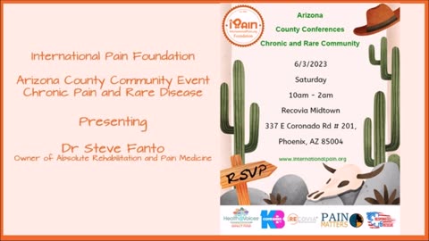 2023 Arizona County Rare and Chronic Disease Community Event; Fanto Presentation