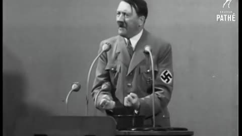 Adolf Hitler Discurso na fábrica Krupp na Alemanha (1935)