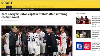 Tom Lockyer, Luton town Captain, another Vaccine victim?